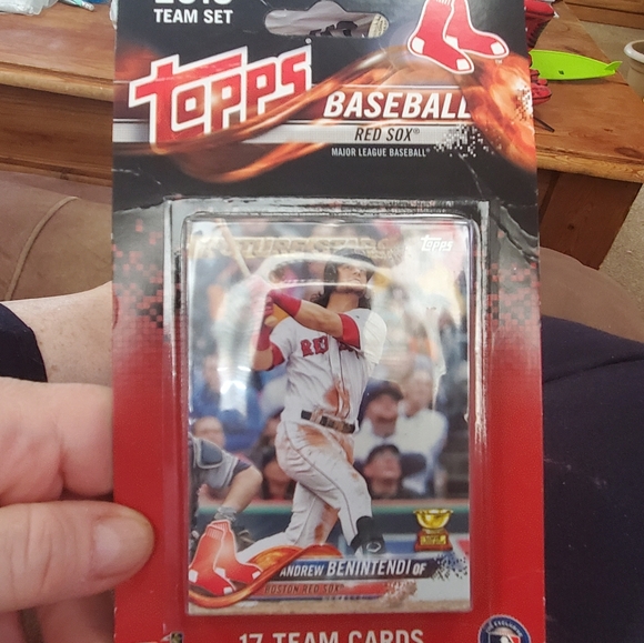 Limited Edition Rare! 2018 Topps Red Sox Team Set (17 cards) - Picture 10 of 10